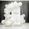 White Balloons, Different Sizes 18 12 10 5 Inch White Latex Balloon Arch Kit with Instruction for Birthday Decoration Party Graduation Wedding Holiday